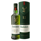 Glenfiddich 12 Year Old Single Malt Scotch Whisky, 70cl