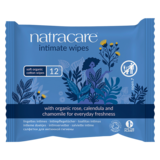Natracare Organic Intimate Wipes, 12s