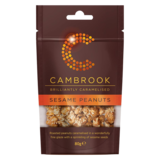 Cambrook Caramelised Sesame Peanuts, 80g