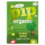 Pip Organic Cloudy Apple Kids Juice, 4 x 180ml