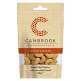 Cambrook Baked & Salted Cashews, 80g