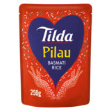 Tilda Microwave Pilau Basmati Rice, 250g