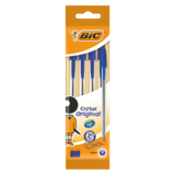 BIC Cristal Blue Pens, 4s