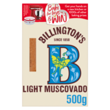 Billington's Light Muscovado Sugar, 500g