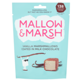 Mallow & Marsh Vanilla Marshmallows Coated In Milk Chocolate, 100g
