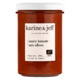 Sauce Tomate aux Olives Bio Karine & Jeff 200g