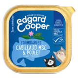 Pâtée pour Chat Cabillaud Poulet Edgard Cooper 85g