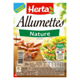 Lardons Allumettes Nature Herta 2x100g