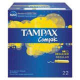 Tampons Tampax Compak Regular x22