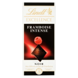 Tablette de Chocolat Noir Framboise Lindt 100g
