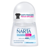 Déodorant Invisible Peau Épilée Narta 50ml