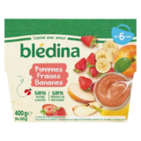 Petits Pots Pomme Fraise Banane Blédina 4x100g