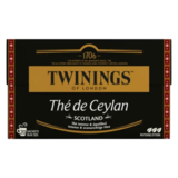 Thé de Ceylan Scotland Twinings 20 Sachets