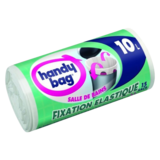 Sacs Poubelle 10L avec élastique Handy Bag x15