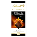 Tablette de Chocolat Noir Caramel Pointe de Sel Lindt 100g