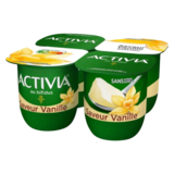 Yaourt Vanille Activia 4x125g
