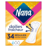 Protèges-Slips Dailies Fraîcheur Nana x34