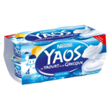 Yaourt à la Grecque Nature Yaos 4x150g