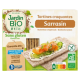 Tartines Craquantes Sarrasin sans gluten Jardin Bio 150g