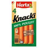 Knacki au Poulet Herta x4 140g