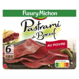 Pastrami de Boeuf au Poivre Fleury Michon 6 Tranches 100g