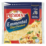 Emmental Rapé Président 200g