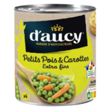 Petit Pois Carottes D'Aucy 530g