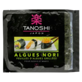 Algues Nori Grillées pour Sushis Tanoshi 17,5g