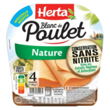 Blanc de Poulet Nature Herta 4 Tranches 140g