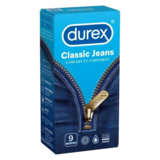 Préservatifs Classic Jeans Durex x9