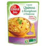 Quinoa Boulgour à l'Indienne Céréal Bio 220g