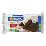 Fines Galettes de Riz Bio Chocolat Noir Bjorg 100g