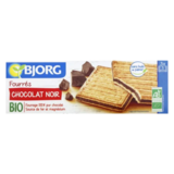 Biscuits Bio Fourrés au Chocolat Noir Bjorg 225g