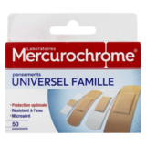 Pansements Universels Famille Mercurochrome x50