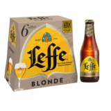 Bière Blonde Leffe 6°6 6x25cl