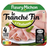 Jambon à L'Italienne 4 Tranches Fleury Michon 120g