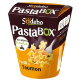 Box de Pâtes Fusilli Saumon Citron Sodebo 300g