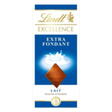Tablettes Chocolat Lait Extra Fondant Lindt 100g