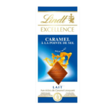 Chocolat au Lait Caramel Pointe de Sel Lindt 100g
