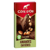 Tablette Chocolat Noir Amandes Côte d'Or 180g