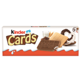 Kinder Cards x5 gaufrettes fourrées au lait et cacao