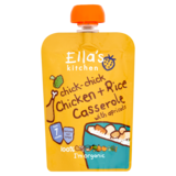 Ella's Kitchen Organic Chicken Casserole & Rice with Apricots (7+ Months), 130g