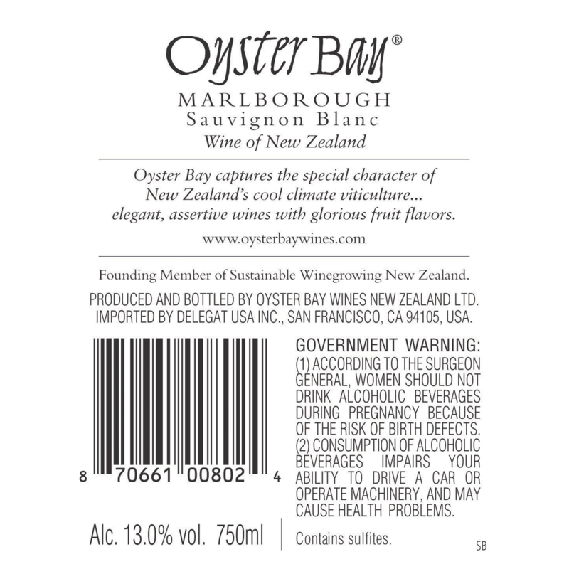Oyster Bay Sauvignon Blanc 750ml Alcohol fast delivery by App or Online
