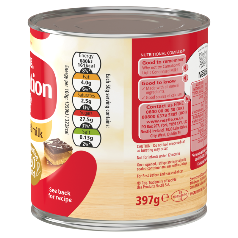Carnation Condensed Milk, 397g Food Cupboard fast delivery by App or