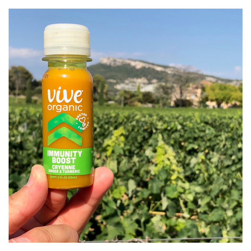 Vive Organic Immunity Boost Cayenne, Ginger & Turmeric Shot 2oz Btl Drinks fast delivery by