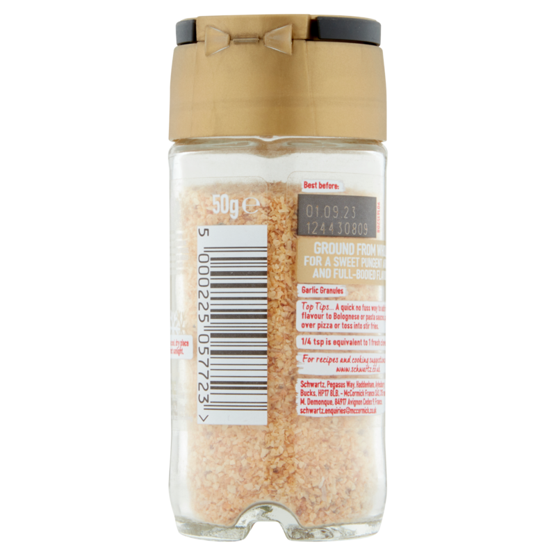 Schwartz Garlic Granules, 50g Food Cupboard fast delivery by App or