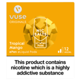 Vuse ePen Tropical Mango Nic Salts eLiquid Pods (12mg/ml), 2s
