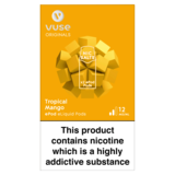 Vuse ePod Tropical Mango Nic Salts eLiquid Pods 12mg/ml, 2s