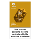 Vuse ePod Golden Tobacco Nic Salts eLiquid Pods 12mg/ml, 2s