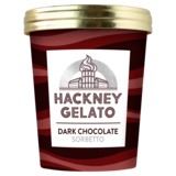 Hackney Gelato Dark Chocolate Sorbet, 500ml